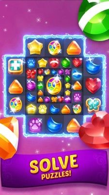 Genies Gems - Match 3 Game